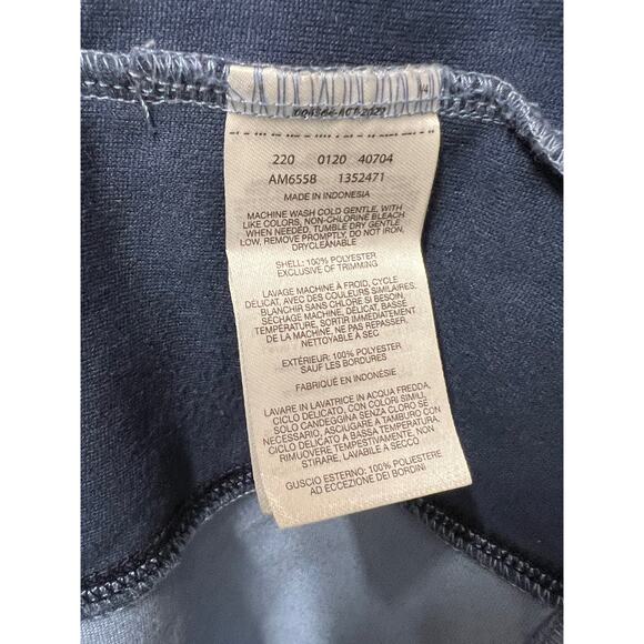 Columbia Half Zip Fleece sweatshirt two tone blue Mens size Large - Picture 3 of 5